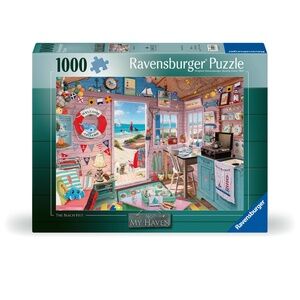1000pcs My Haven The Beach Hut Ravensburg Puzzle
